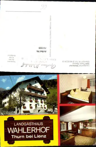 717209 Mehrbild AK Thurn Osttirol Landgasthof Wahlerhof