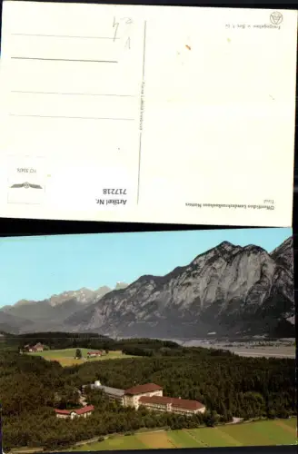 717218 Fliegeraufnahme Natters Öffentliches Landeskrankenhaus pub Alpine Luftbild FÖ 53476