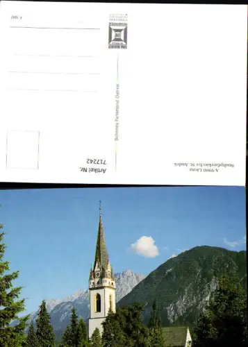 717242 Lienz Osttirol Stadtpfarrkirche St Andrä Kirchturmspitze