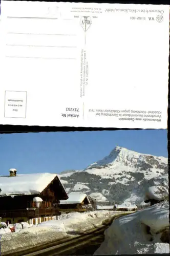 717251 Gundhabing b. Kitzbühel Kirchberg geg. Kitzbüheler Horn Bauernhäuser im Winter