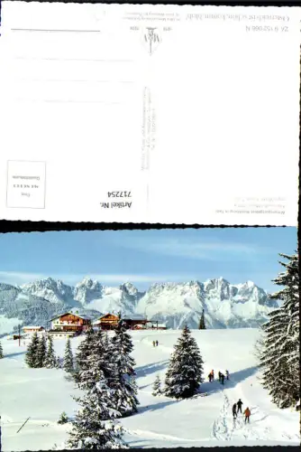 717254 Kirchberg in Tirol Alpengasthof Maierl geg. Wilden Kaiser Wintersport