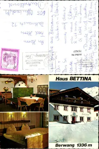 717627 Berwang Haus Bettina Zimmer Ansicht im Winter
