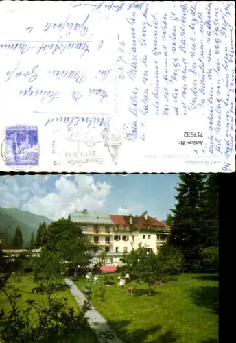 717632 Foto AK Lienz Osttirol Hotel Glöcklturm