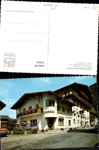 717635 Foto AK Längenfeld Ötztal Gasthof Pension Zum Hirschen
