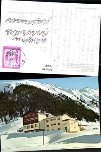 717648 Galtür Paznauntal Pension Hochgaltür im Winter