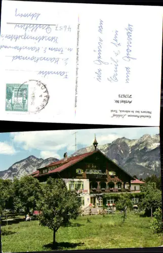 717673 Foto AK Natters b. Innsbruck Gasthof Pension Eichhof