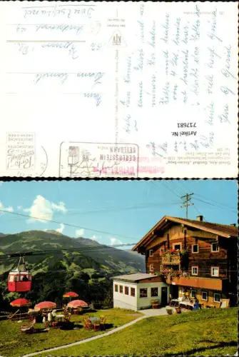 717681 Zell im Ziller Grindl-Alm Gasthof Enzian-Sepp Seilbahn Gondel