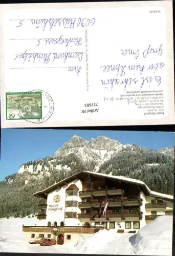 717683 Nesselwängle Hotel Berghof im Winter