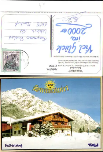 717690 Heiterwang Sunnawirt im Winter