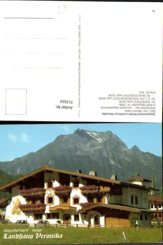 717692 Mayrhofen im Zillertal Appartement Hotel Landhaus Veronika