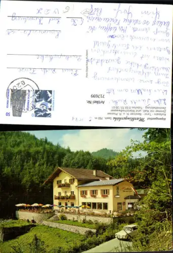 717699 Kufstein Tirol Alpengasthof Marblingerhöhe