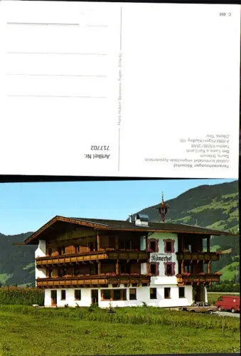717702 Fügen im Zillertal Ferienwohnungen Römerhof VW Bus