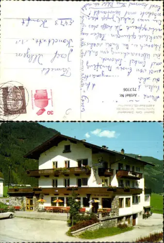 717706 Foto AK Ried im Zillertal Gasthof Cafe Zillertalerhof