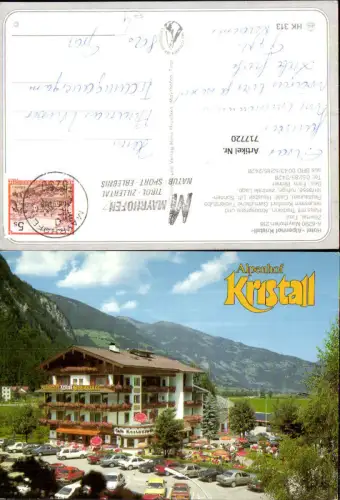 717720 Mayrhofen im Zillertal Hotel Alpenhof Kristall