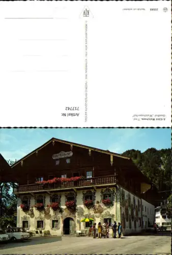 717742 Walchsee Tirol Gasthof Walchseerhof Schmuckfassade