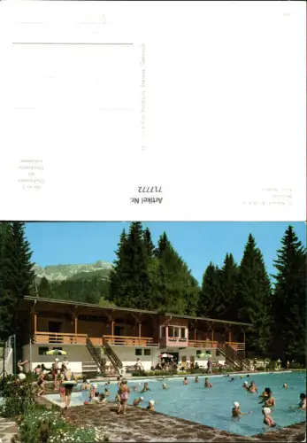 717772 Foto AK St Anton a. Arlberg Waldbad Schwimmbad