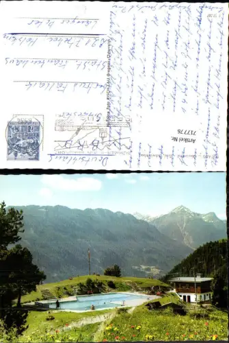 717776 Foto AK Serfaus i. Oberinntal Schwimmbad