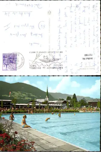 717780 Foto AK Stumm Zillertal Freischwimmbad Schwimmbad