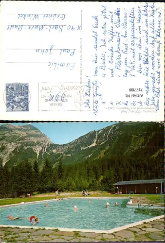 717788 Berwang Tirol Schwimmbad mit Thaneller
