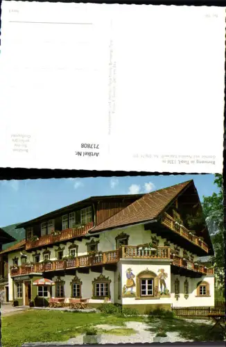 717808 Foto AK Berwang in Tirol Gasthof u. Pension Edelweiß