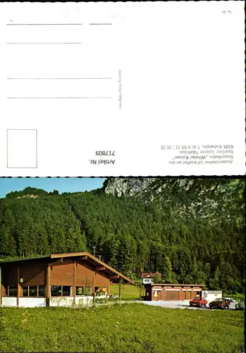 717809 Foto AK Kufstein Jausenstation a. d. Sesselbahn Wilder Kaiser