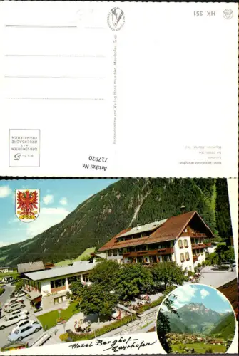 717820 Mehrbild AK Mayrhofen Zillertal Hotel Restaurant Berghof VW Käfer