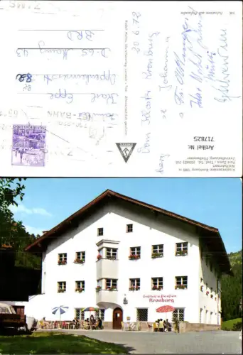 717825 Foto AK Klosterpension Kronburg Zams Gasthof Pension Kronburg