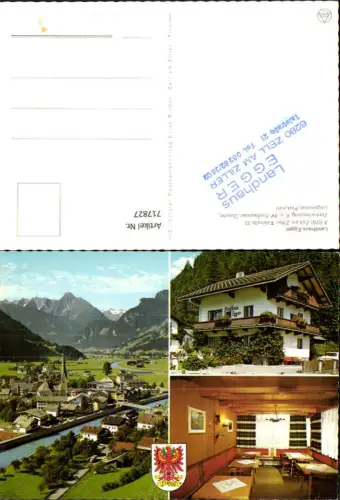717827 Mehrbild AK Zell a. Ziller Landhaus Egger Gaststube Ansicht