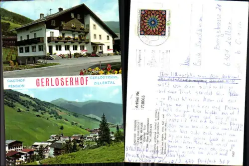 718065 Mehrbild AK Gerlos Gasthof Pension Gerloserhof Zillertal