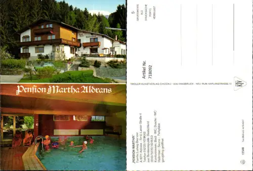 718092 Mehrbild AK Aldrans Pension Martha Hallenbad