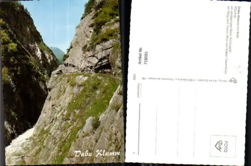 718095 Foto AK Daba-Klamm b. Kals a. Großglockner Osttirol
