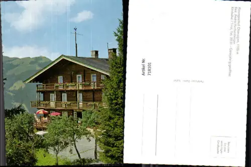 718101 Kitzbühel Alpengasthof Oberaigen Ansicht