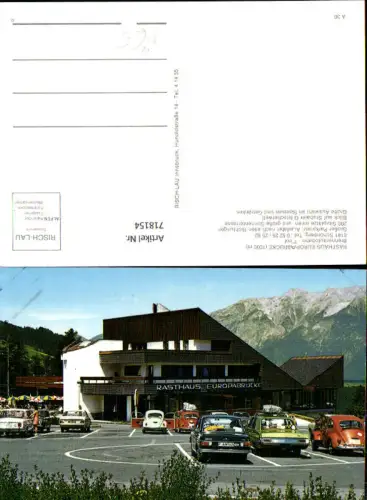 718154 Schönberg im Stubaital b. Innsbruck Rasthaus Europabrücke VW Käfer Brennerautobahn