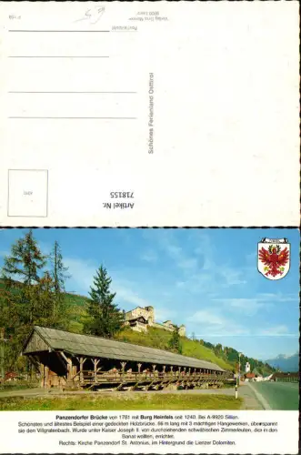 718155 Sillian Panzendorfer Brücke Burg Heinfels