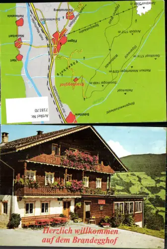 718170 Flyer Klappbar Brandegghof Fügen im Zillertal Text Reklame