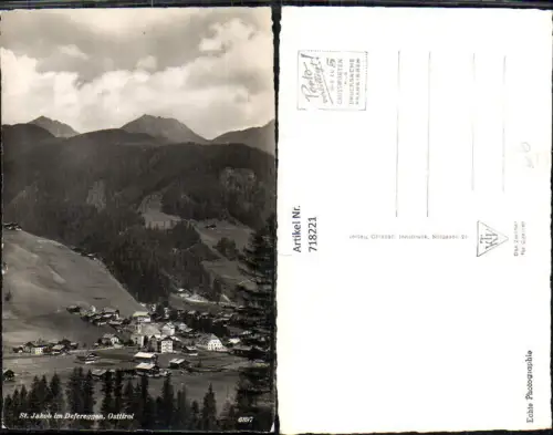 718221 Foto AK St Jakob im Defereggen Osttirol Ansicht