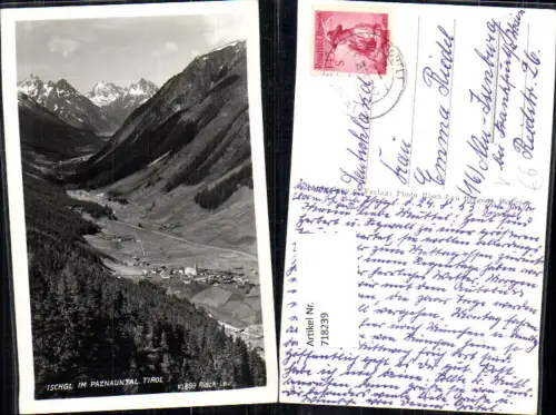 718239 Foto AK Ischgl im Paznauntal Ansicht pub Risch-Lau 10889