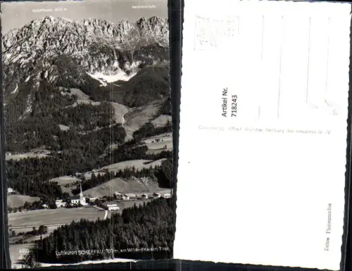718243 Foto AK Scheffau a. Wilden Kaiser Ansicht pub Cosy 4450