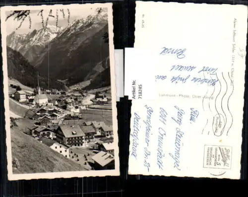 718245 Foto AK Sölden Ötztal Ansicht