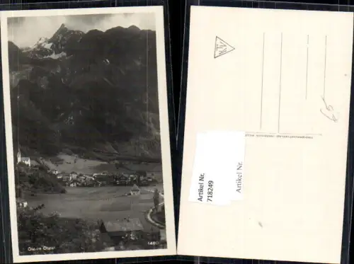 718249 Foto AK Ötz im Ötztal Oetz Ansicht mit Kirche