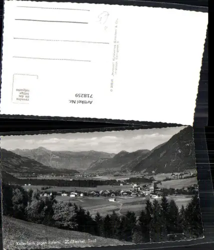 718259 Foto AK Kaltenbach geg. Rofan Zillertal Ried im Zillertal