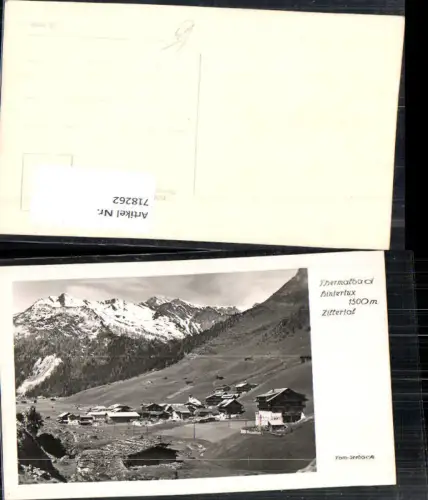 718262 Foto AK Hintertux Thermalbad Hintertux Zillertal