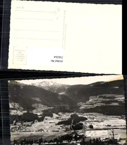 718264 Foto AK Blick auf d. März Kaltenbach u. Ried im Zillertal