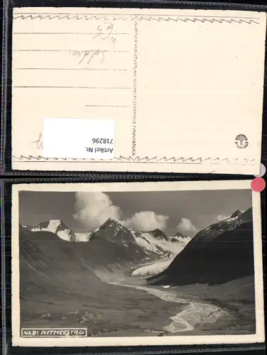 718296 Foto AK Sölden Rotmoostal Kühe Rinder Ötztal Gurgl Vent Tirol Obergurgl