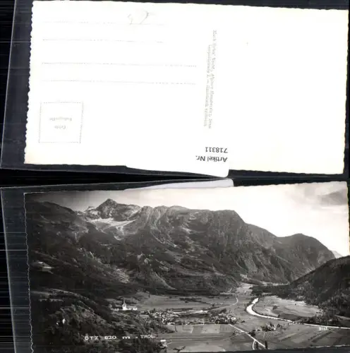 718311 Foto AK Ötz Oetz in Tirol Totale