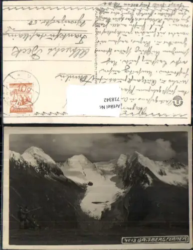 718342 Foto AK Gaisbergferner Gletscher Obergurgl Sölden