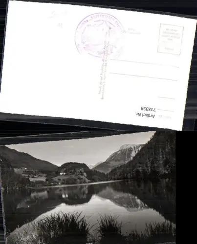 718359 Foto AK Piburgersee Ötztal Piburger See Oetz