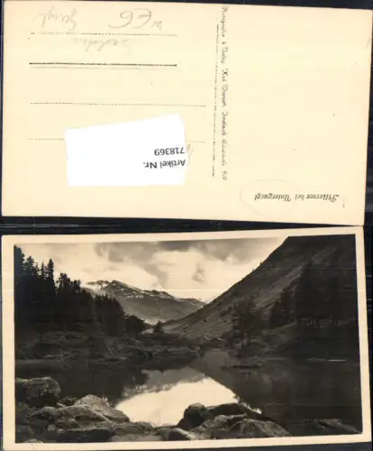718369 Foto AK Pillersee b. Untergurgl Sölden Gurgl