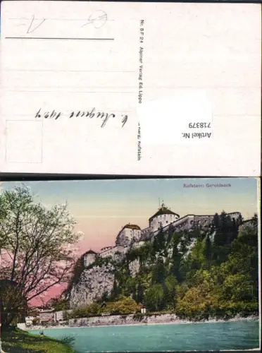 718379 Kufstein Geroldseck Festung 1927