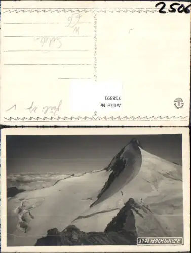 718391 Foto AK Hochwilde b. Obergurgl Sölden